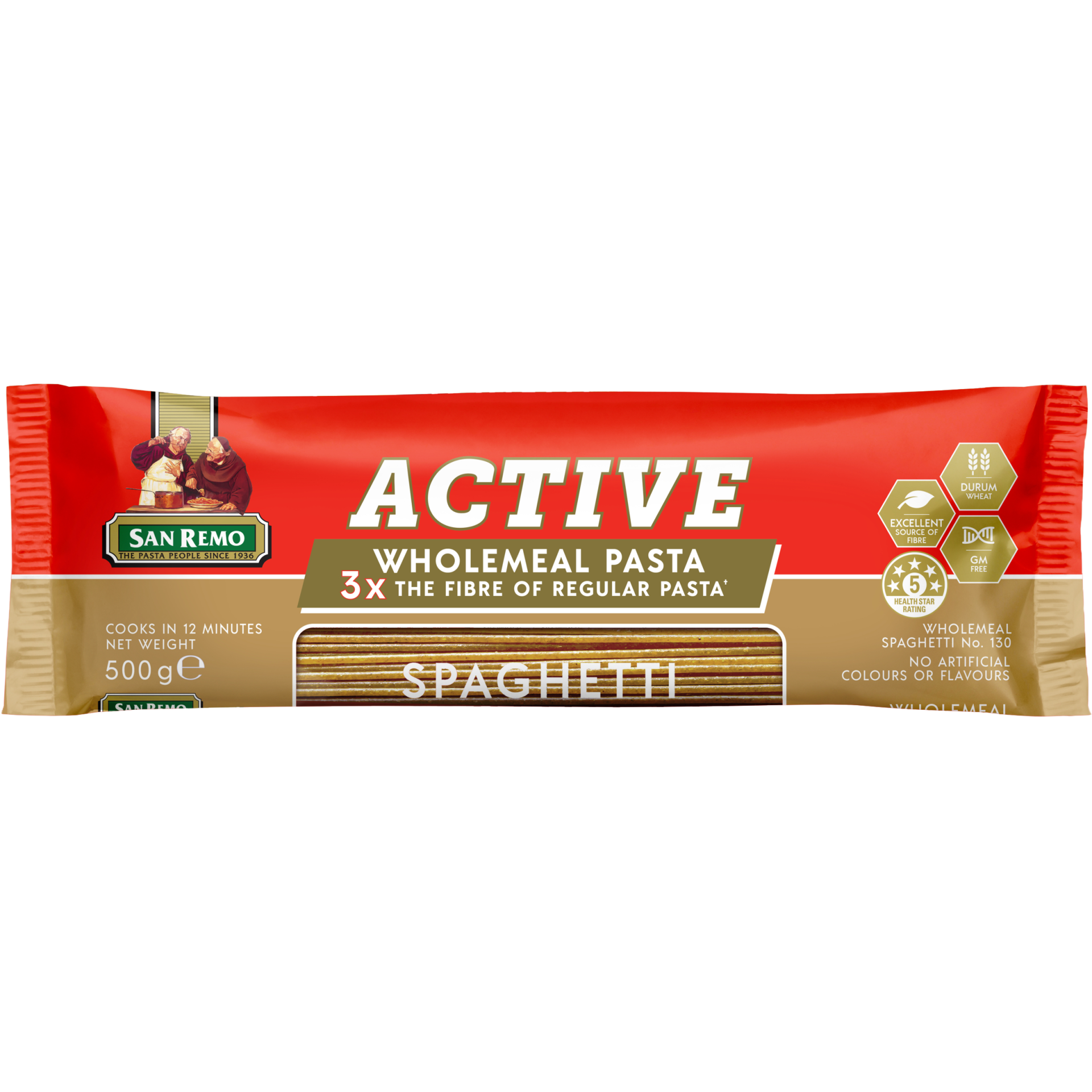 Active Wholemeal Spaghetti - San Remo