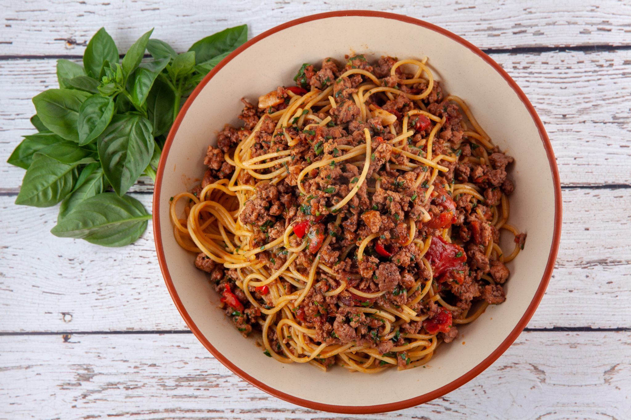 Thick Spaghetti With Pork And Chilli Sugo San Remo