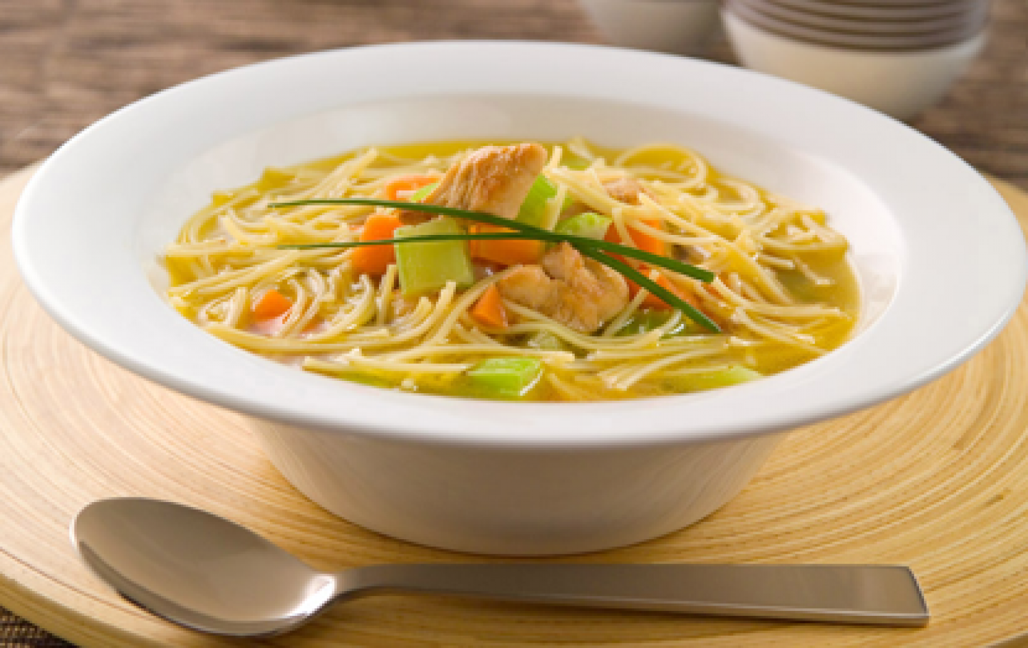 vermicelli chicken noodle soup