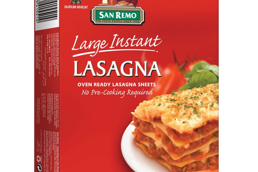 Large Instant Lasagna
