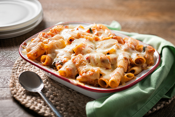 Rigatoni Cheesy Pasta Bake - San Remo