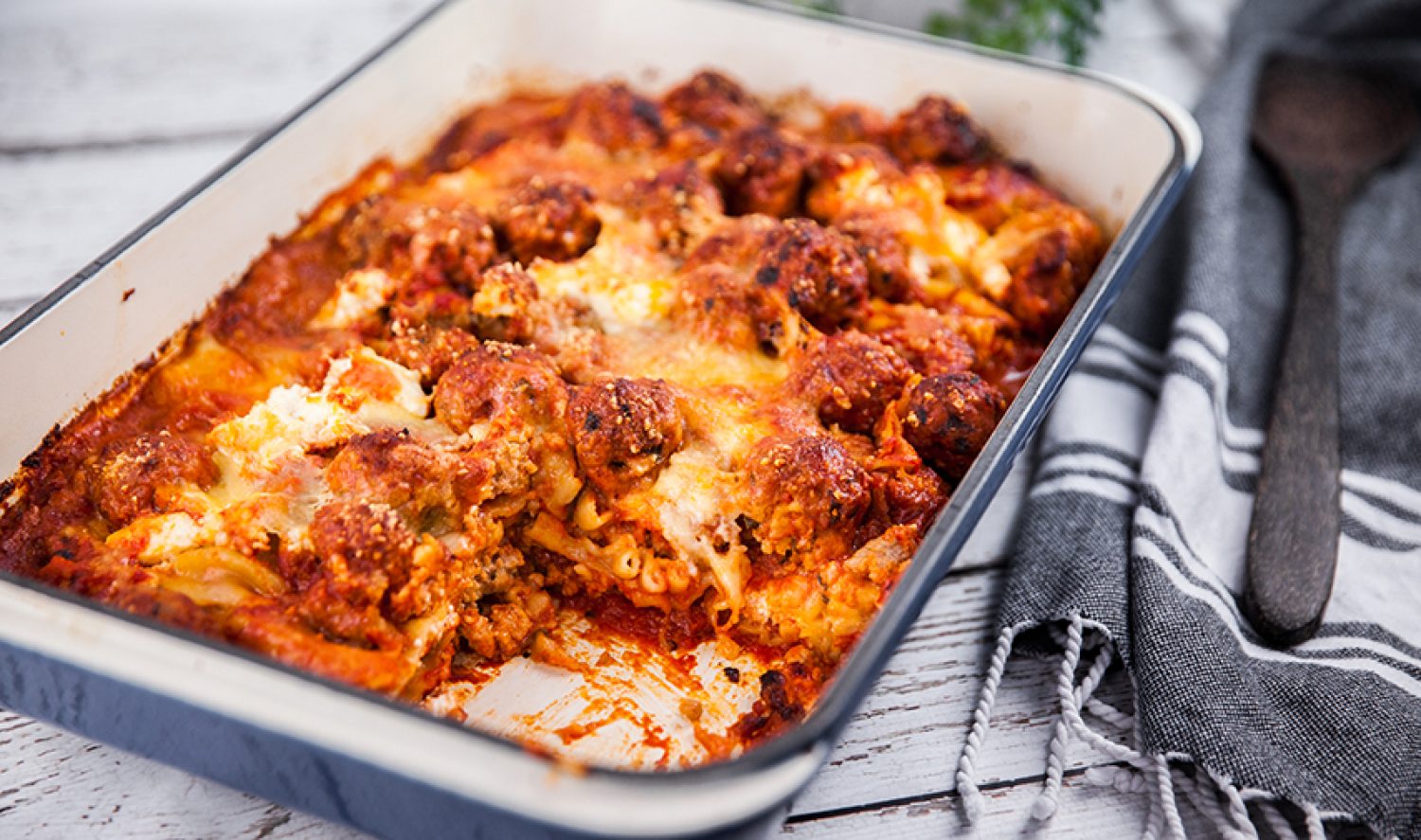 lasagne with meatballs recipe