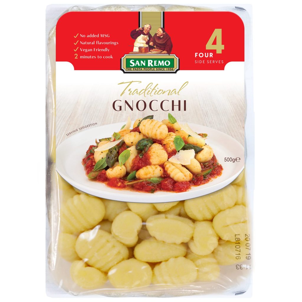 Traditional Shelf Stable Gnocchi San Remo